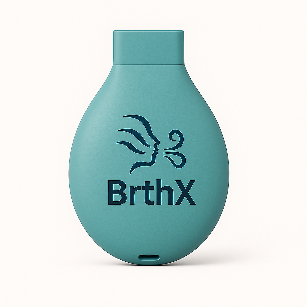 BrthX™ handheld breath monitoring device